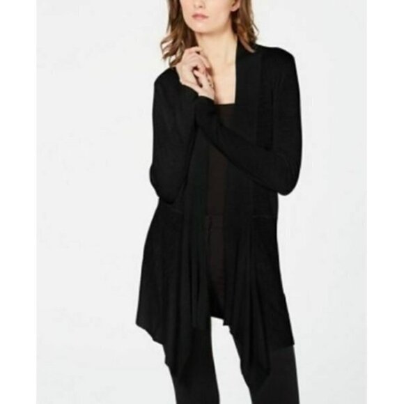 Women's INC Long-Sleeve Cardigan.  ***FLAWED ***See Defect On Shoulder.  Large - Picture 1 of 12